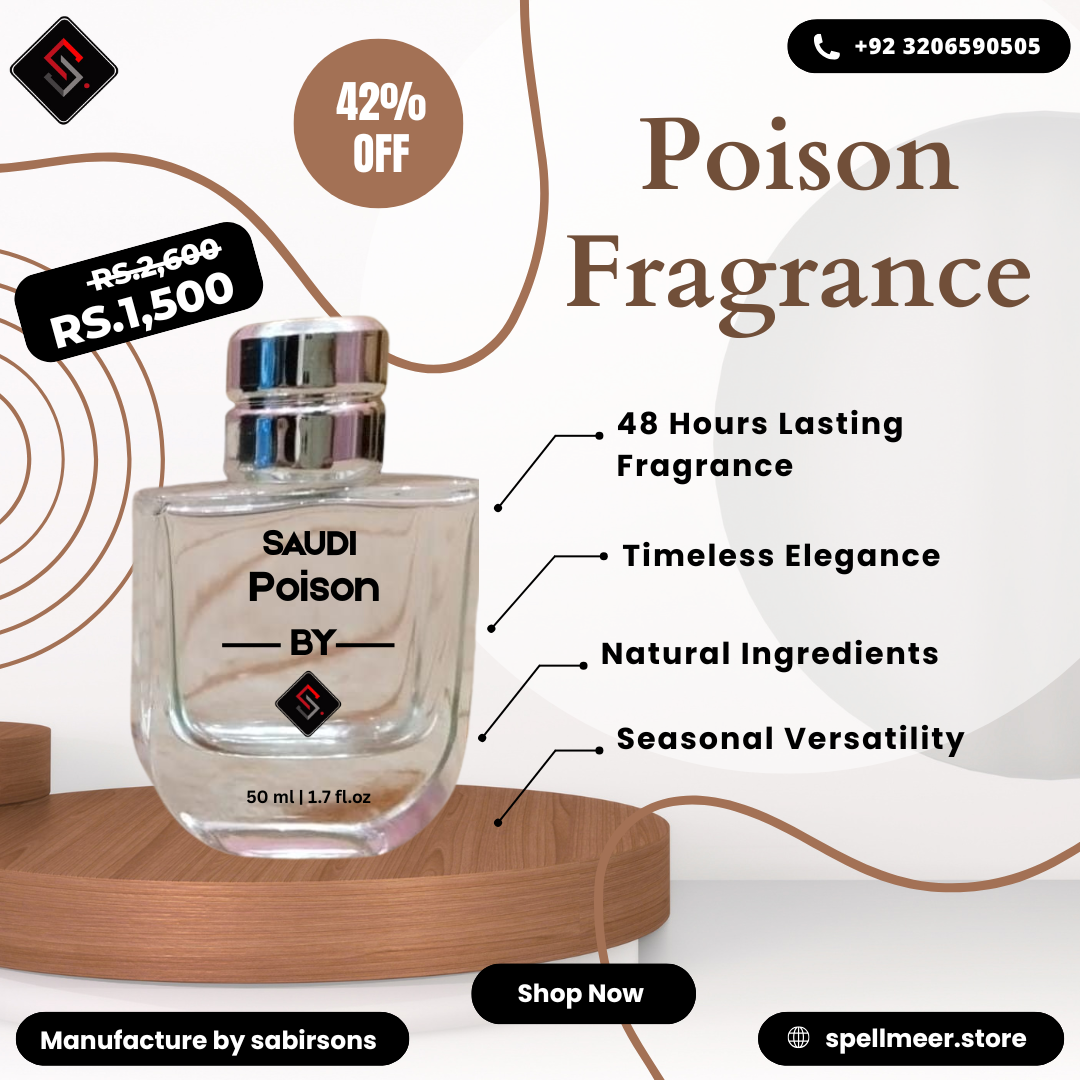 Poison Fragrance by S. – Elegance with a Bite