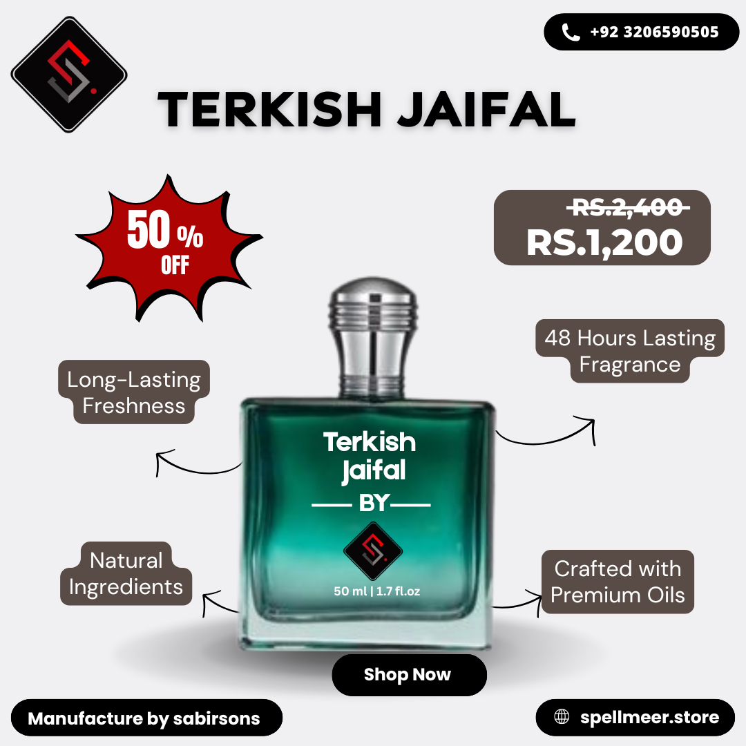 Turkish Jaifal by S. – Bold Spice, Lasting Freshness